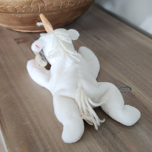 🦄 Ty Beanie Baby “Mystic” the Unicorn 1993 – Non-Iridescent Horn, Vintage - Picture 6 of 16